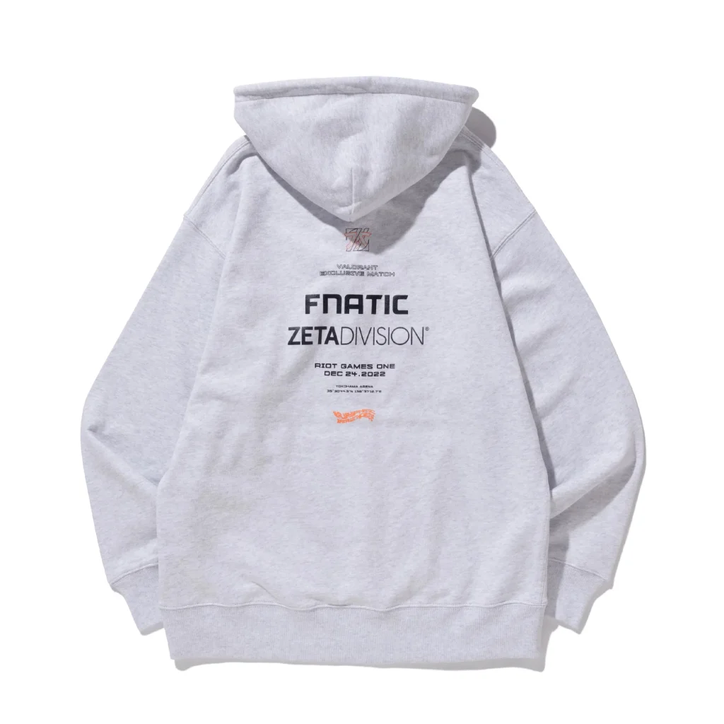 ZETA DIVISION × FNATIC コラボパーカー Mサイズタイププルオーバー