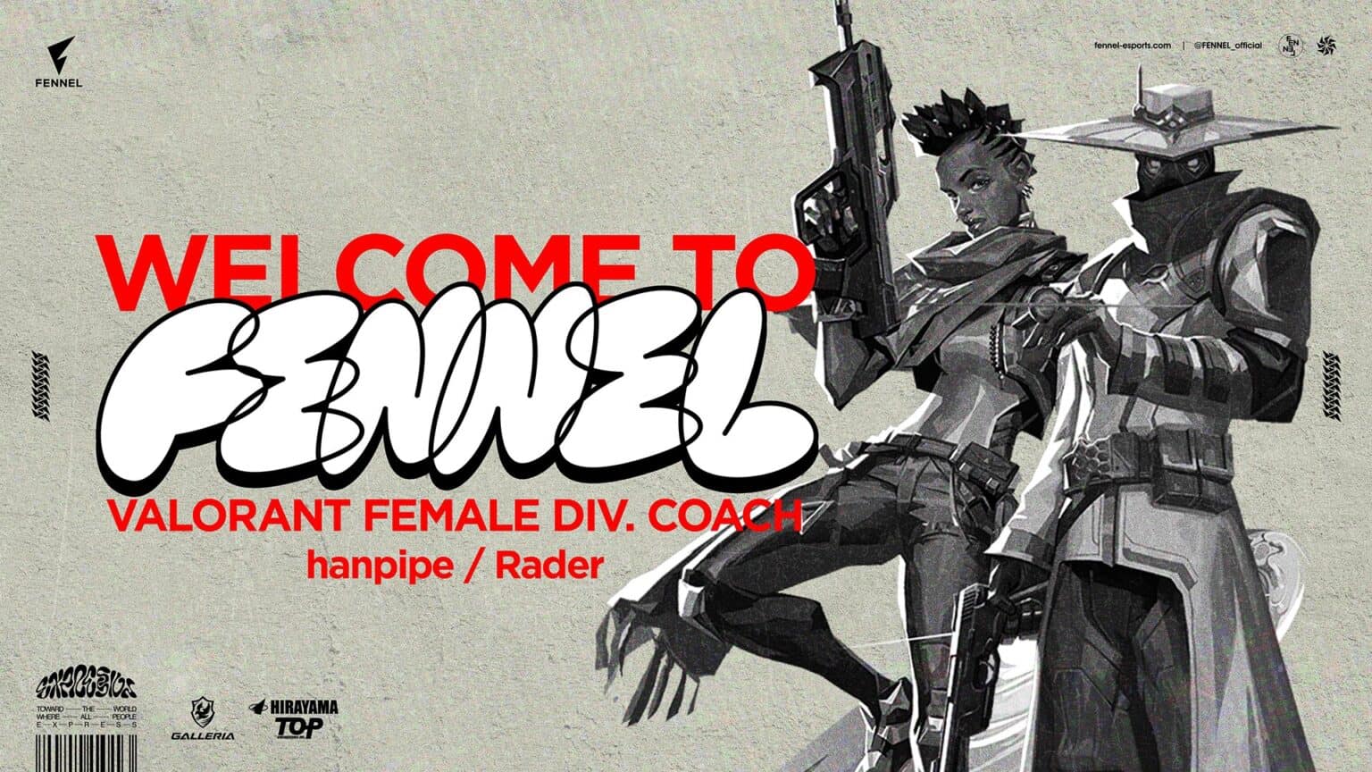フェンネル valorant】し*ょ様 neth FENNEL VALORANT CHALLENGERS JA