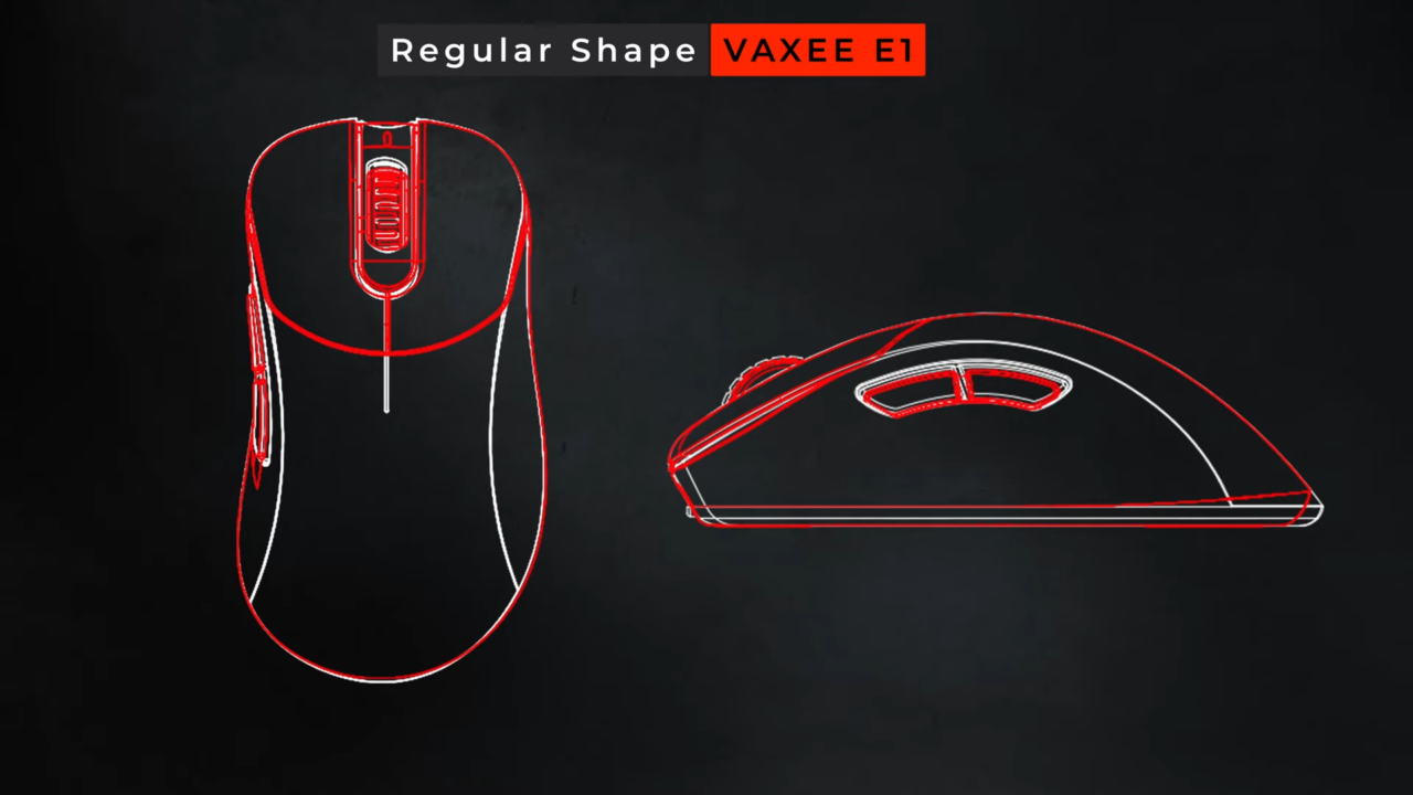 VAXEE、新型ワイヤレスマウス「E1 Wireless」を発表―ZOWIE ECシリーズ  