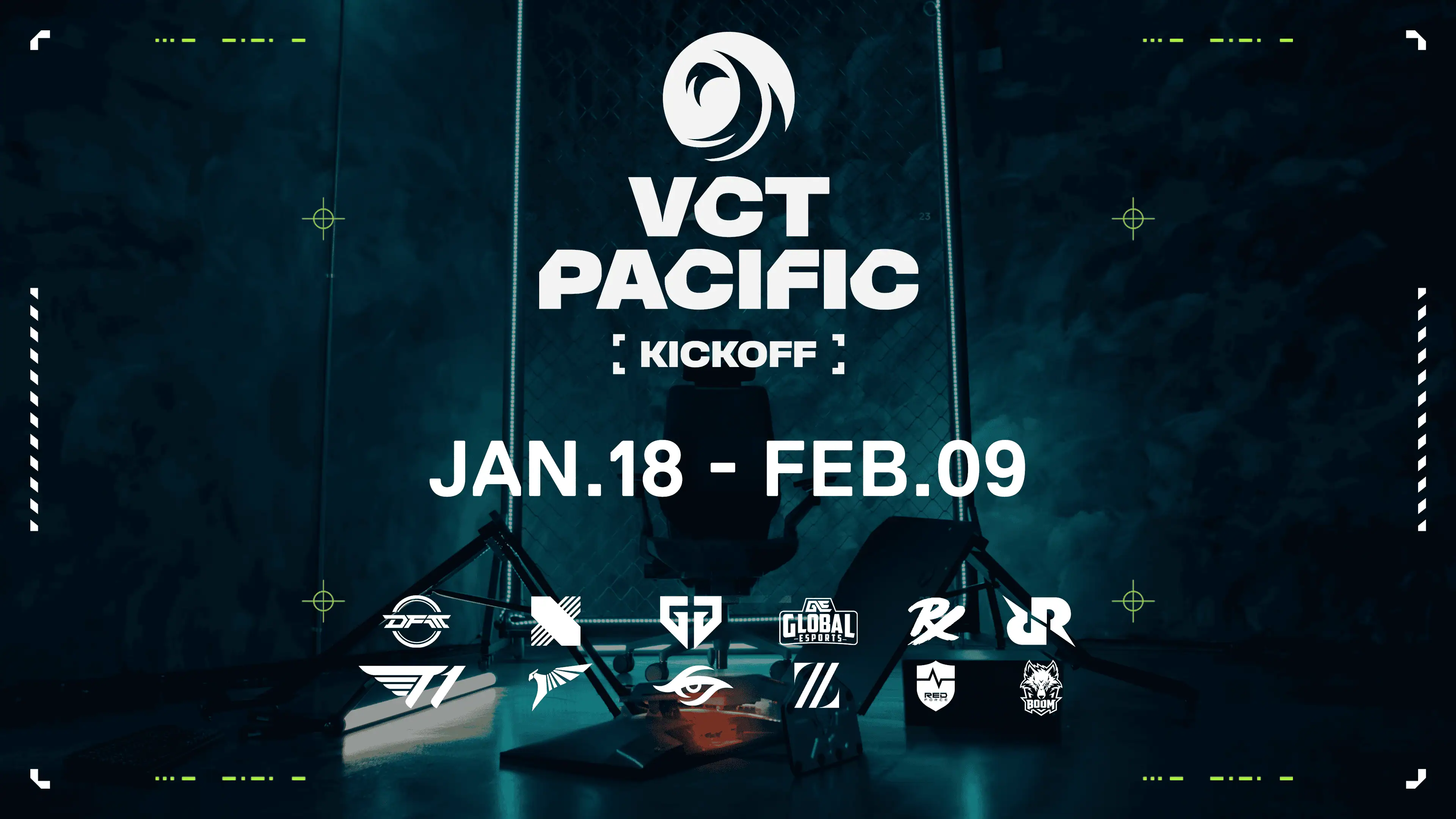 「VCT 2025 Pacific Kickoff」公式ウォッチパーティ配信者が発表、Laz / crow / rion / mittiii