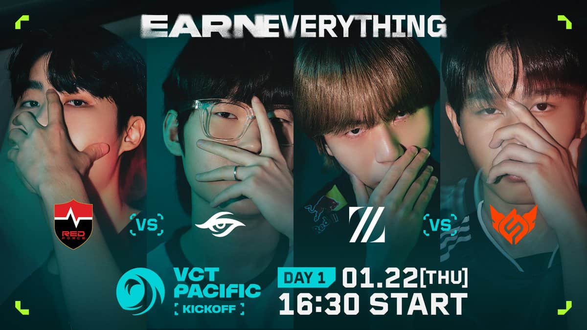 VCT Pacific 2026 Kickoff」が開幕、NS RedForceがTeam Secretに2-0で