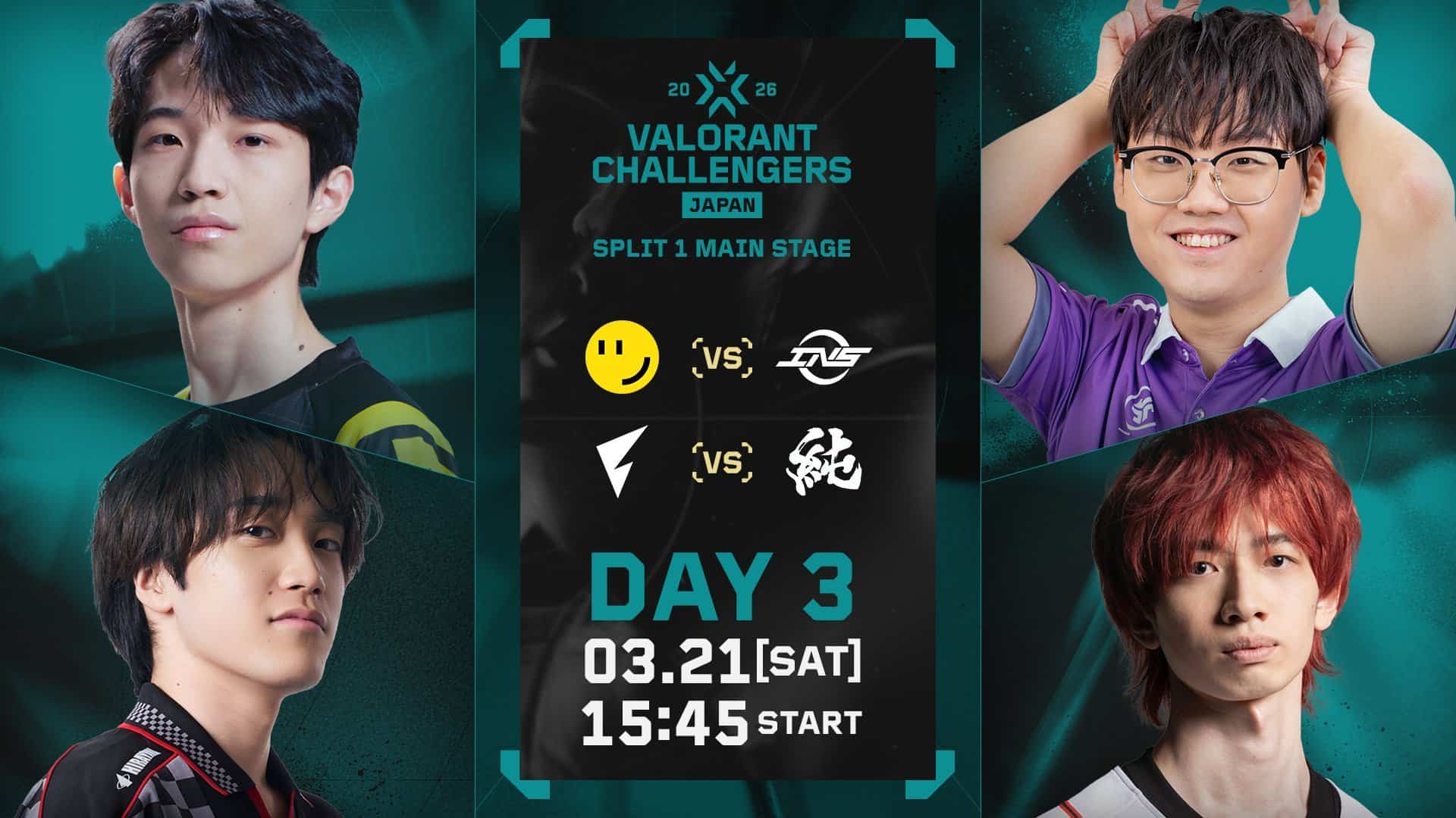 VCJ 2026 Split 1 Main Stage」Day3 – INSOMNIAがRIDDLEに2-1で勝利