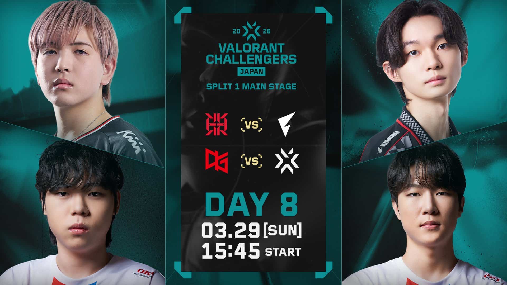 VCJ 2026 Split 1 Main Stage」Phase1 Day8 – QT DIG∞がREIGNITE FOXX