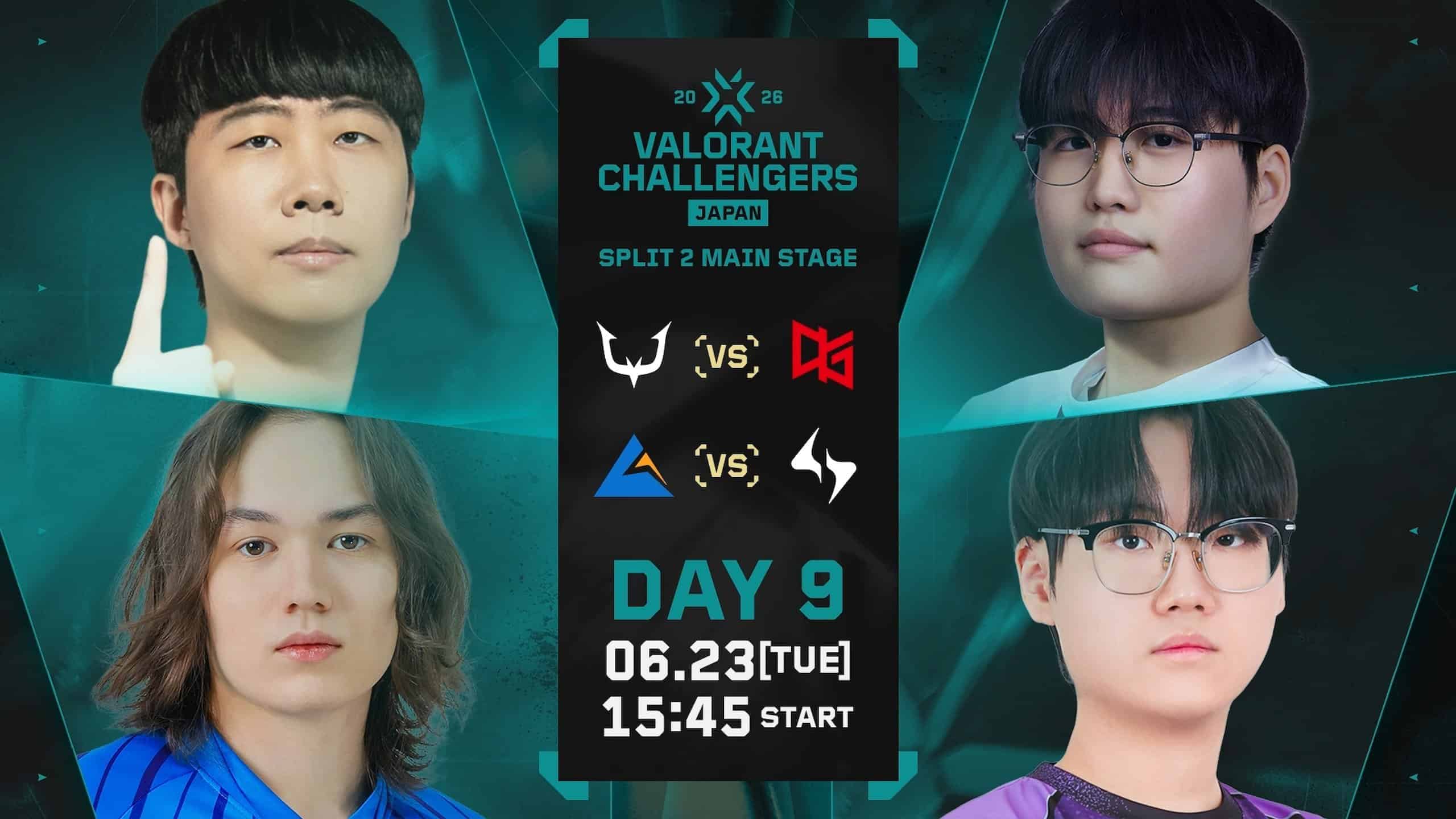 VCJ 2026 Split 2 Main Stage」Day9 – REJECTがQT DIG∞に、CREST